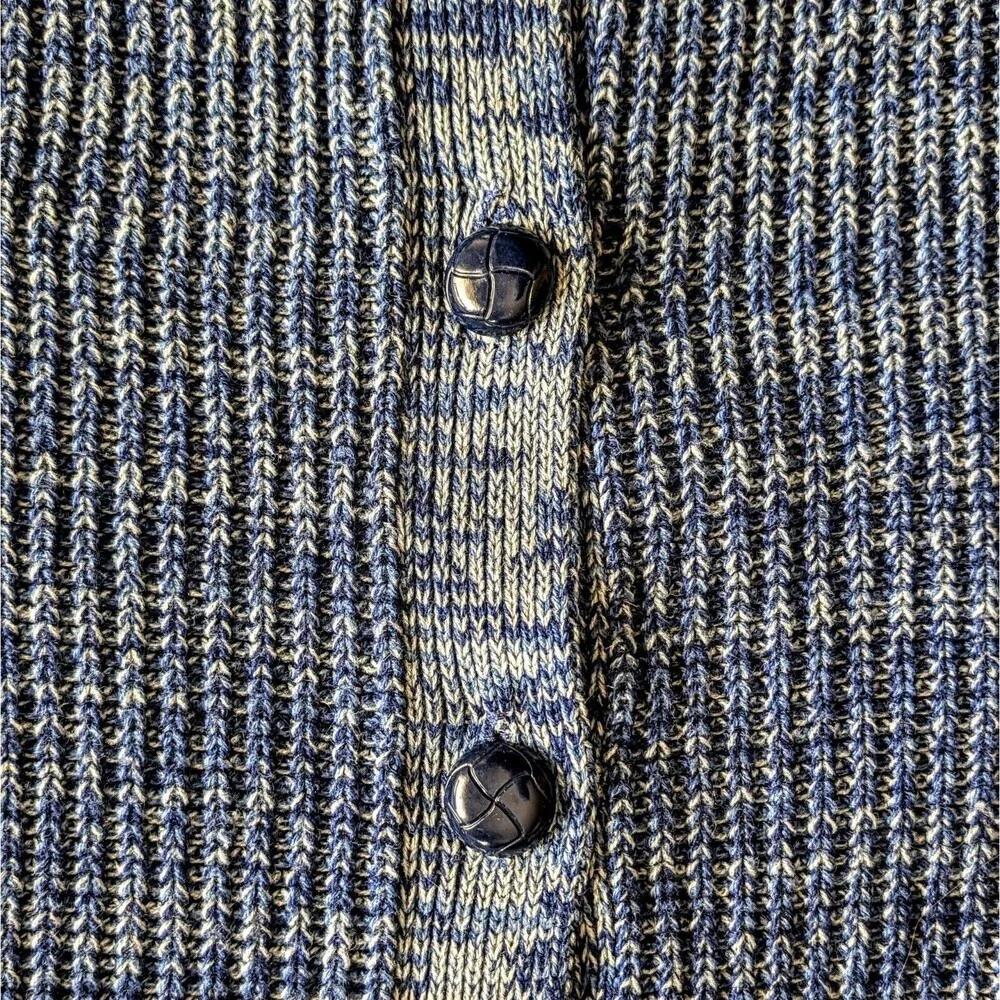Vintage 70s Sears Sportswear Cardigan Sweater Men's Large Grunge Hipster Acrylic